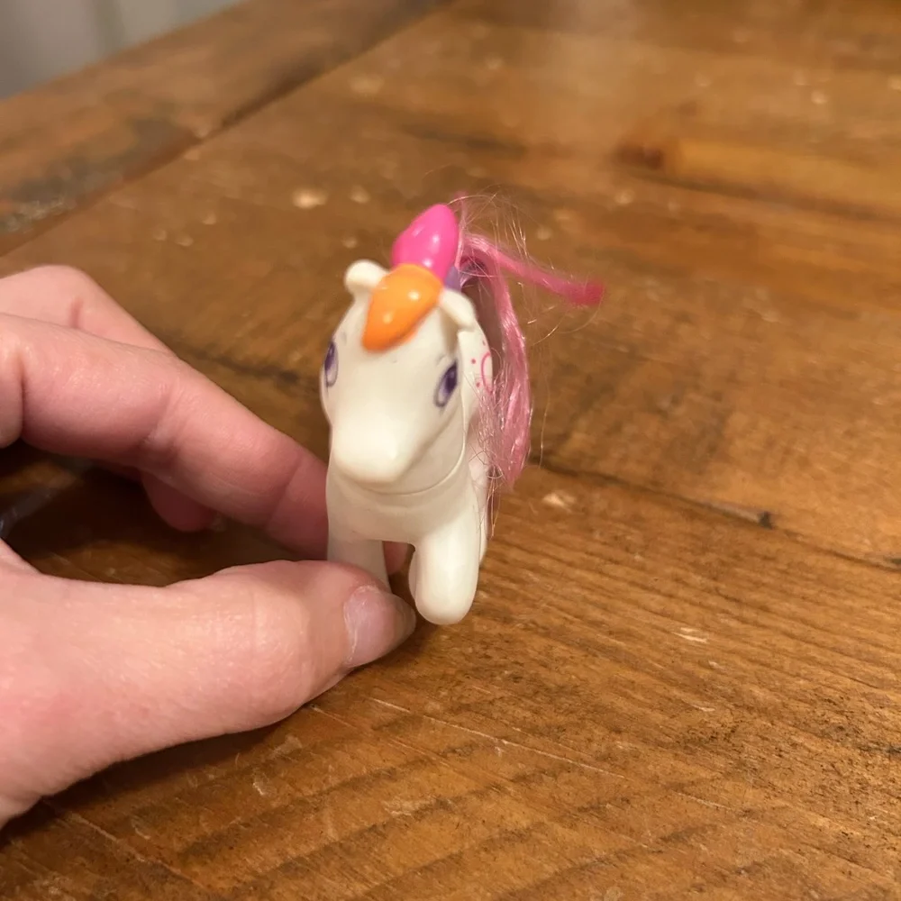 Vintage MLP My Little Pony Light Heart McDonald’s Happy Meal Toy 1998 as is